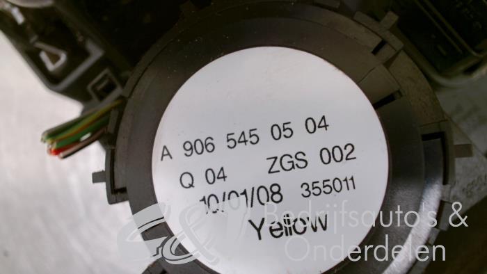 Kratka wentylacyjna deski rozdzielczej z Mercedes-Benz Sprinter 3,5t (906.63) 315 CDI 16V 2008