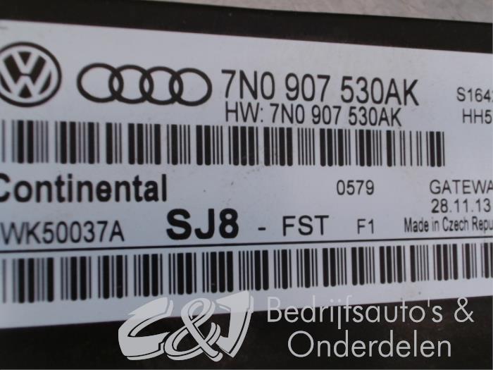Serrure de contact + ordinateur d'un Volkswagen Caddy III (2KA,2KH,2CA,2CH) 1.6 TDI 16V 2013