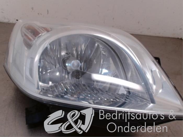 Headlight, right from a Peugeot Bipper (AA) 1.3 HDI 2011