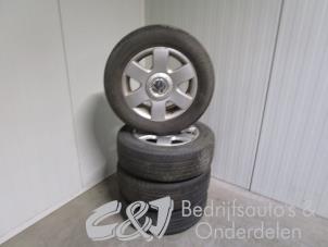 Used Sport rims set + tires Volkswagen Caddy III (2KA,2KH,2CA,2CH) 1.9 TDI Price € 210,00 Margin scheme offered by C&J bedrijfsauto's & onderdelen