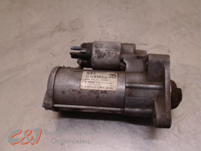 Gebrauchte Anlasser Peugeot Boxer (U9) 2.0 BlueHDi 130 Preis € 42,00 Margenregelung angeboten von C&J Bedrijfsauto's & Onderdelen
