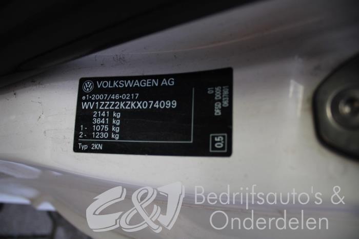 Motor van een Volkswagen Caddy IV 2.0 TDI 102 2019
