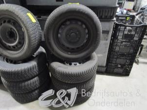 Used Set of wheels + winter tyres Volkswagen Golf VI (5K1) 1.4 16V Price € 210,00 Margin scheme offered by C&J bedrijfsauto's & onderdelen