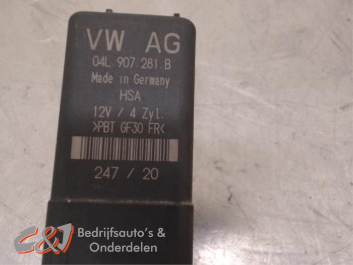 Glow plug relay Volkswagen Crafter 2.0 TDI 04L907281
