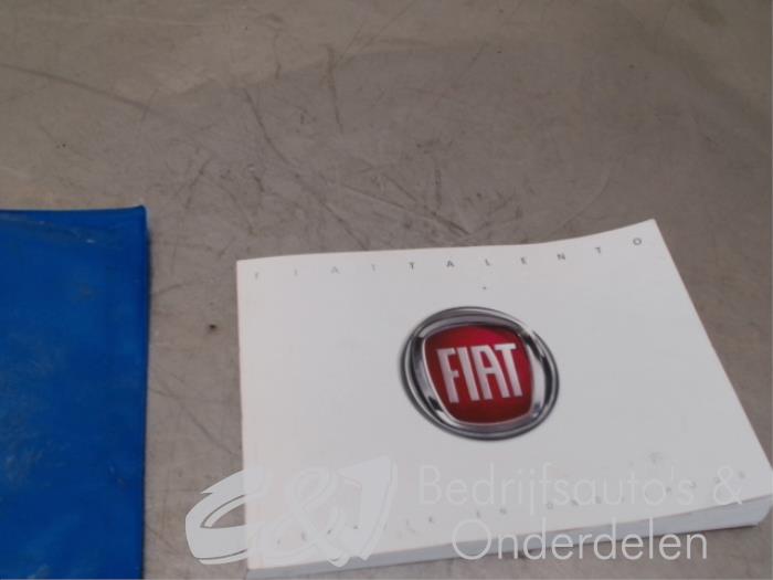 Livret d'instructions d'un Fiat Talento 2.0 EcoJet BiTurbo 120 2021