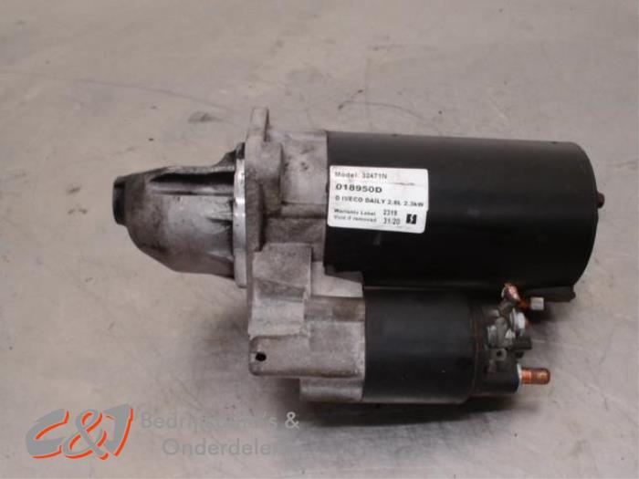 Begagnade Startmotor Iveco New Daily VI 35C17, 35S17, 40C17, 50C17, 65C17, 70C17 Pris € 47,25 Marginaltabell erbjuds av C&J Bedrijfsauto's & Onderdelen