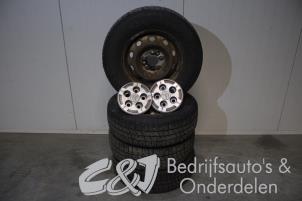 Used Set of wheels + winter tyres Citroen Jumper (U9) 2.2 HDi 130 Price € 262,50 Margin scheme offered by C&J bedrijfsauto's & onderdelen