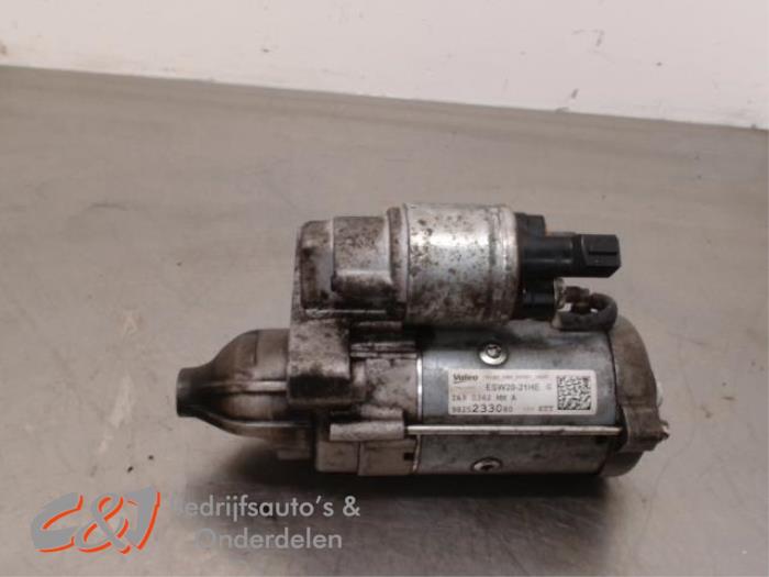 Gebrauchte Anlasser Peugeot Partner (EA//EF/EN/EU) 1.5 BlueHDi 100 Preis € 22,05 Margenregelung angeboten von C&J Bedrijfsauto's & Onderdelen