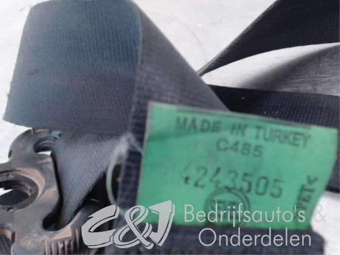 Sicherheitsgurt rechts vorne van een Fiat Ducato (250) 2.3 D 150 Multijet 2014