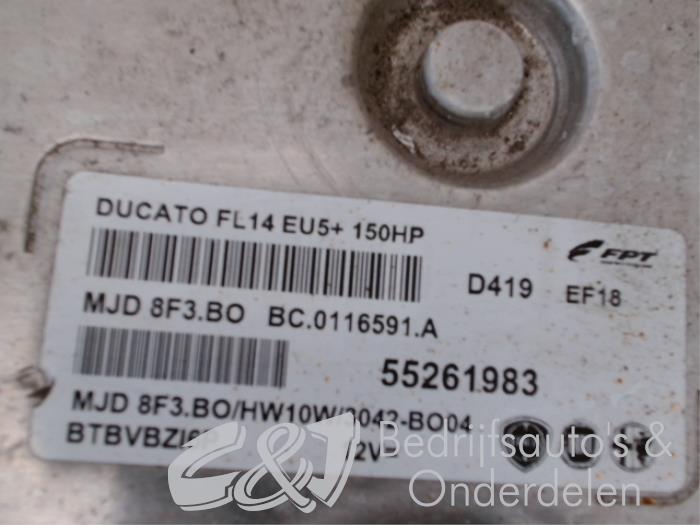 Ordenador de gestión de motor de un Fiat Ducato (250) 2.3 D 150 Multijet 2014