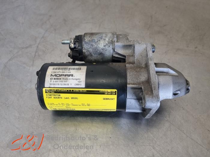 Gebrauchte Anlasser Fiat Ducato (250) 2.3 D 180 Multijet Preis € 105,00 Margenregelung angeboten von C&J Bedrijfsauto's & Onderdelen