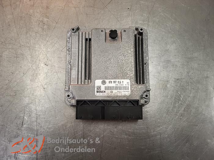 Used Engine management computer Volkswagen Transporter/Caravelle T5 1.9 TDi Price € 105,00 Margin scheme offered by C&J Bedrijfsauto's & Onderdelen
