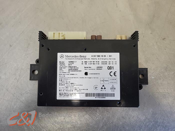 Begagnade Bluetooth-modul Mercedes Sprinter 3t (910.6) 211 CDI 2.1 D FWD Pris € 42,00 Marginaltabell erbjuds av C&J Bedrijfsauto's & Onderdelen