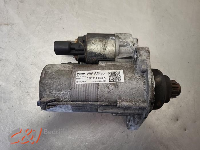 Begagnade Startmotor Volkswagen Transporter T5 2.0 TDI DRF Pris € 16,80 Marginaltabell erbjuds av C&J Bedrijfsauto's & Onderdelen