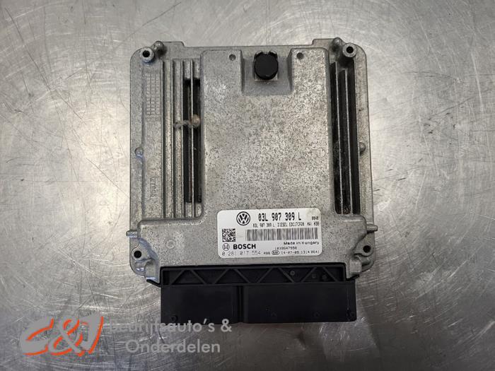 Used Engine management computer Volkswagen Transporter T5 2.0 TDI DRF 4Motion Price € 199,50 Margin scheme offered by C&J Bedrijfsauto's & Onderdelen