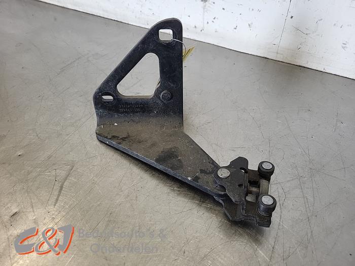Sliding door roller hinge