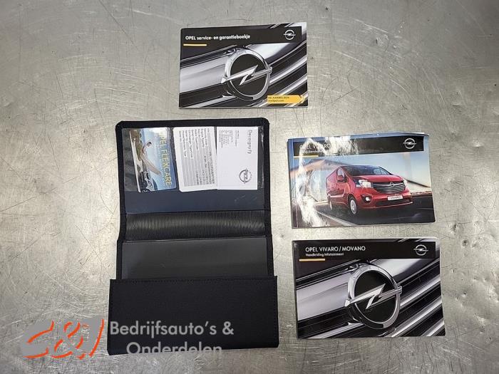 Używane Instrukcja Opel Vivaro 1.6 CDTI BiTurbo 140 Cena € 21,00 Procedura marży oferowane przez C&J Bedrijfsauto's & Onderdelen