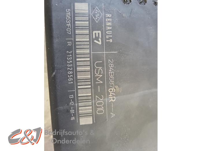 Ignition lock + computer from a Mercedes-Benz Citan (415.7) 1.5 109 CDI Crewbus 2016