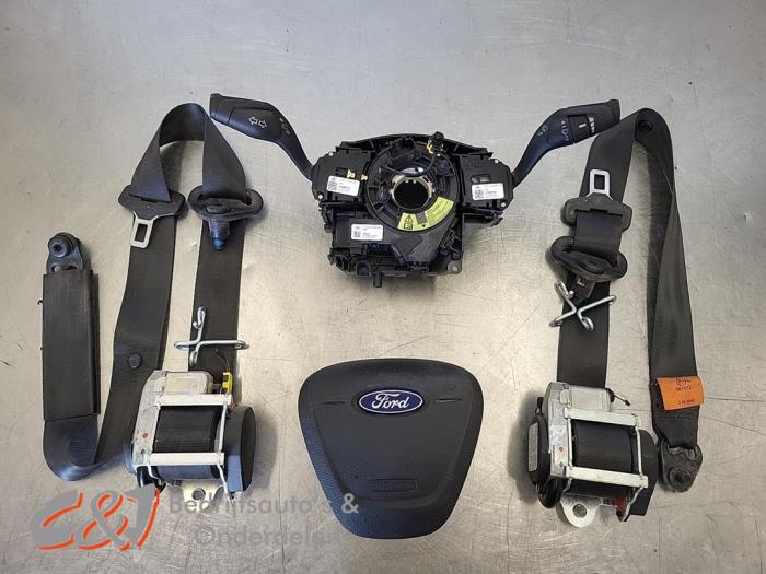 Begagnade Airbagset Ford Transit Custom 2.2 TDCi 16V Pris € 892,50 Marginaltabell erbjuds av C&J Bedrijfsauto's & Onderdelen