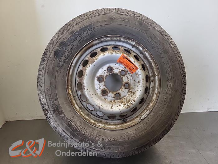 Usagé Roue de secours Volkswagen Crafter 2.0 TDI 16V Prix € 68,25 Règlement à la marge proposé par C&J Bedrijfsauto's & Onderdelen