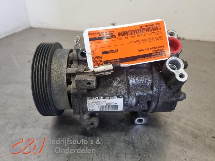 Gebrauchte Klimapumpe Dacia Logan Express (FS) 1.6 Preis € 13,13 Margenregelung angeboten von C&J Bedrijfsauto's & Onderdelen