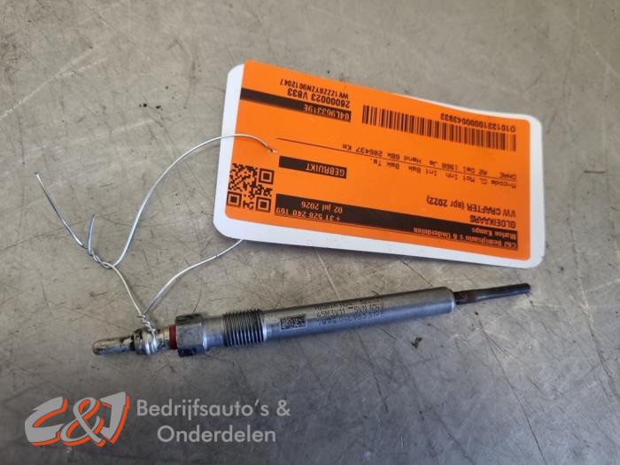 Glühkerze van een Volkswagen Crafter (SY) 2.0 TDI FWD 2022