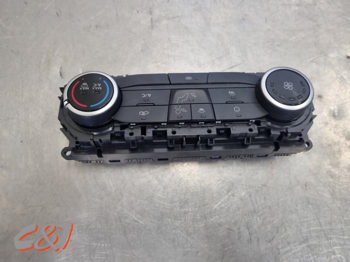 Używane Panel climatronic Ford Transit Custom 2.0 TDCi 16V Eco Blue 130 Cena € 89,25 Procedura marży oferowane przez C&J Bedrijfsauto's & Onderdelen