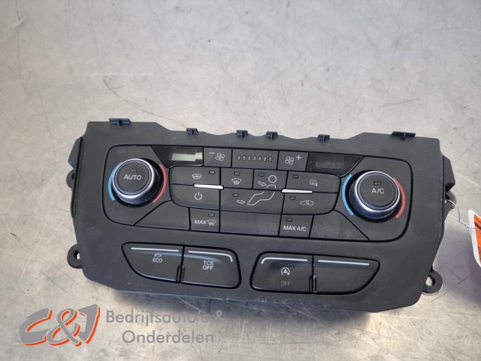 Używane Panel climatronic Ford Transit Connect (PJ2) 1.5 EcoBlue Cena € 141,75 Procedura marży oferowane przez C&J Bedrijfsauto's & Onderdelen