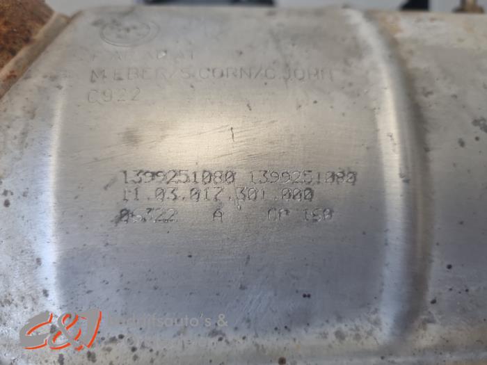 Katalysator van een Citroën Jumper (U9) 2.2 Blue HDi 165 2022