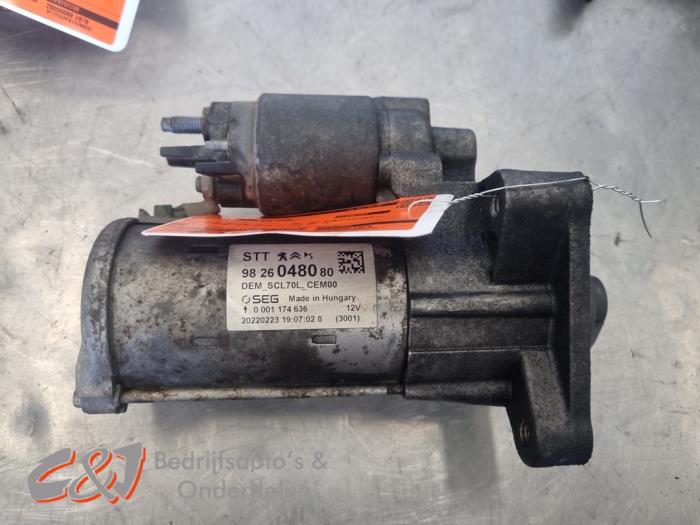 Used Starter Citroen Jumper (U9) 2.2 Blue HDi 165 Price € 13,13 Margin scheme offered by C&J Bedrijfsauto's & Onderdelen