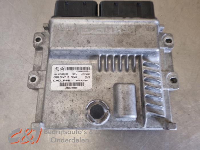 Used Engine management computer Citroen Jumper (U9) 2.2 Blue HDi 165 Price € 178,50 Margin scheme offered by C&J Bedrijfsauto's & Onderdelen