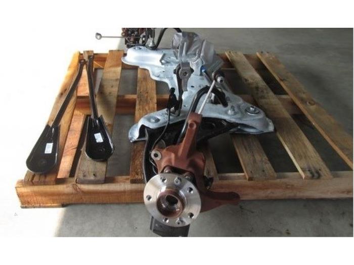 Front axle (complete) from a Renault Trafic (1FL/2FL/3FL/4FL)  2017