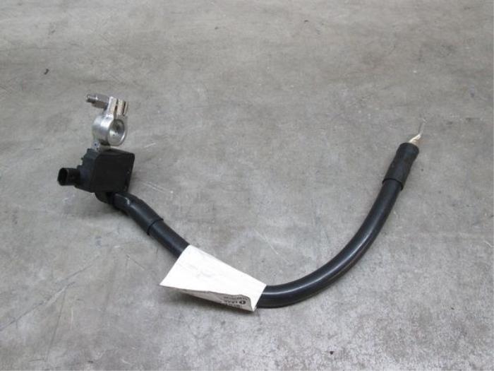 Negative earth cable battery