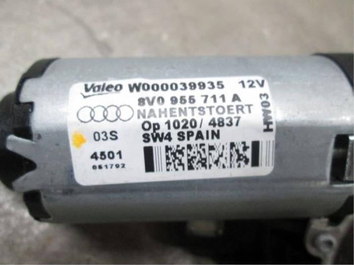 Rear wiper motor Audi A3 Sportback 8V0955711A VALEO
