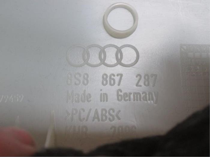 Trim strip, A+B+C from a Audi TT (FV3/FVP)  2016