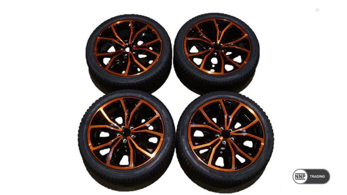 Set of sports wheels + winter tyres from a Volkswagen T-Cross  2022