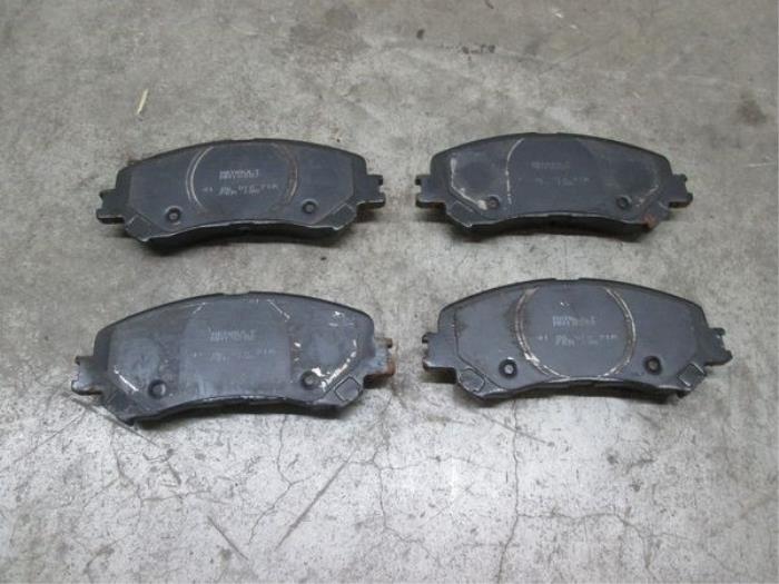 Front brake pad from a Renault Talisman (RFDL)  2019
