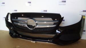 Używane Zderzak przedni Mercedes C (W205) C-200d 2.2 16V Cena € 1.022,45 Z VAT oferowane przez Autoparts Van De Velde