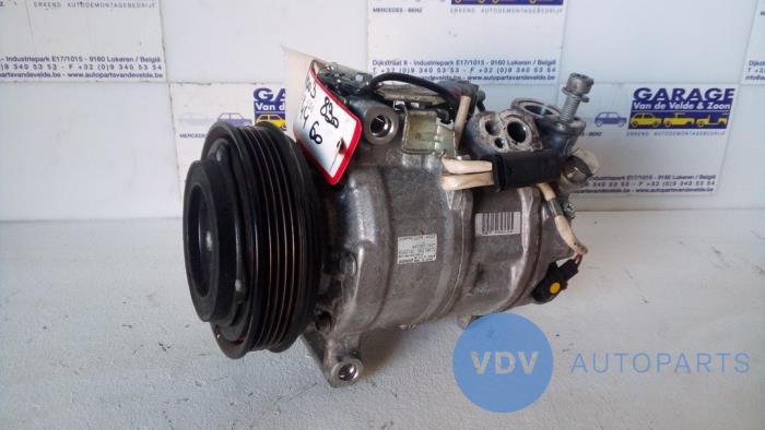 Air conditioning pump from a Mercedes-Benz A (W176) 2.2 A-220 CDI 16V 4-Matic 2018