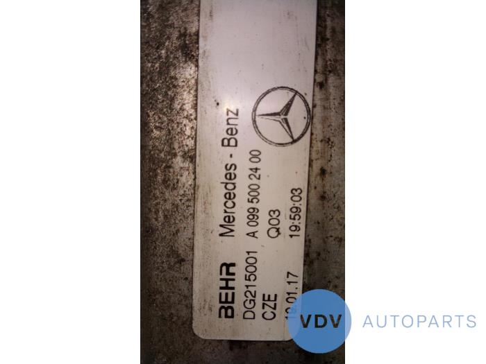 Kühler Set van een Mercedes-Benz C Estate (S205) C-200 BlueTEC, C-200 d 1.6 16V 2017