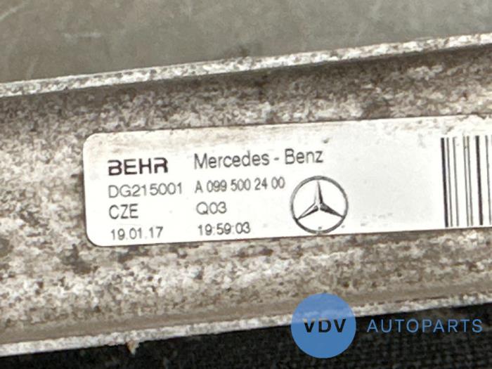 Set refroidisseur d'un Mercedes-Benz C Estate (S205) C-200 BlueTEC, C-200 d 1.6 16V 2017