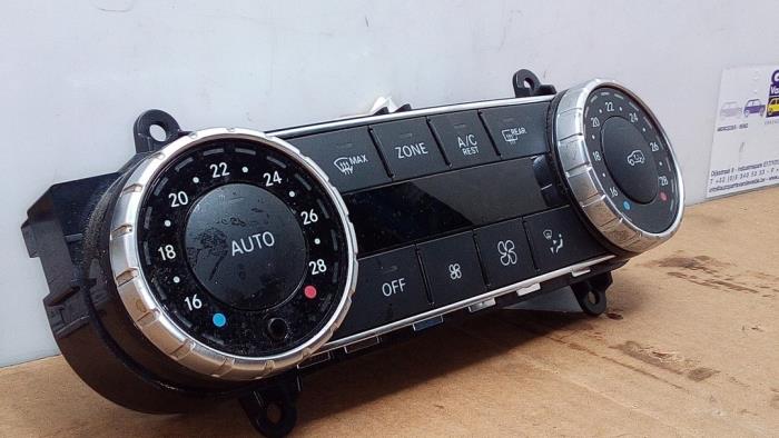 Panel de control de calefacción de un Mercedes-Benz ML III (166) 3.0 ML-350 BlueTEC V6 24V 4-Matic 2014