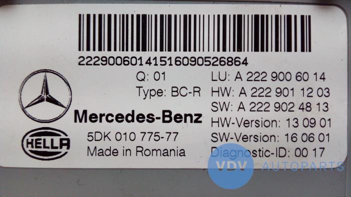 Komfort-Modul van een Mercedes-Benz GLC (X253) 2.2 250d 16V BlueTEC 4-Matic 2016
