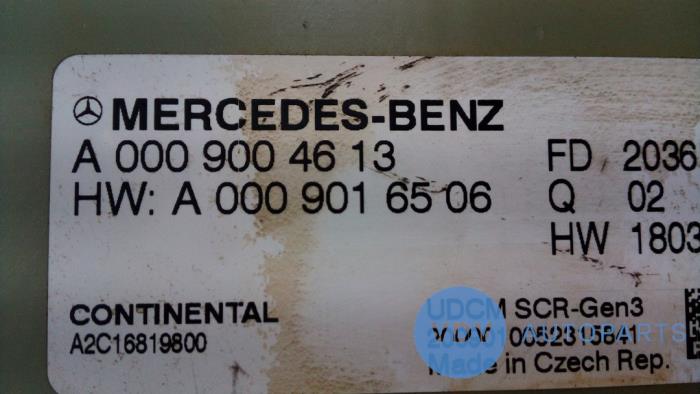 Module (miscellaneous) from a Mercedes-Benz C (W205) C-180 1.6 CDI BlueTEC, C-180 d 16V 2016