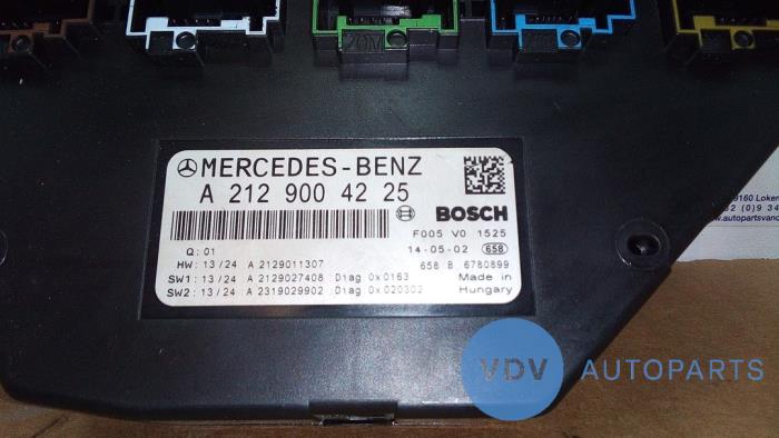 Modul Comfort z Mercedes-Benz E (W212) E-220 CDI 16V BlueEfficiency 2013