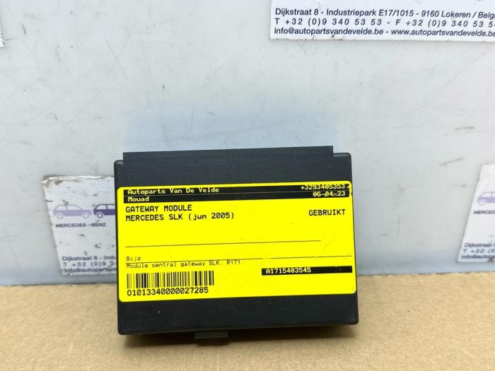 Gebrauchte Gateway Modul Mercedes SLK (R171) 3.0 280 V6 24V Preis € 48,40 Mit Mehrwertsteuer angeboten von Autoparts Van De Velde