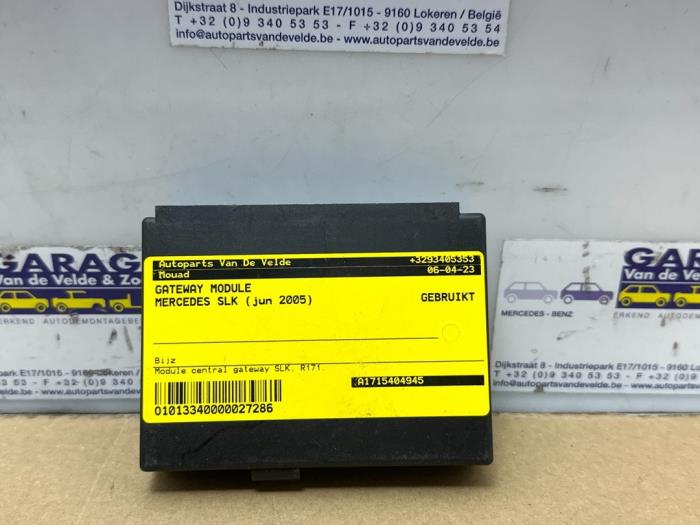 Gebrauchte Gateway Modul Mercedes SLK (R171) 5.4 55 AMG V8 24V Preis € 48,40 Mit Mehrwertsteuer angeboten von Autoparts Van De Velde