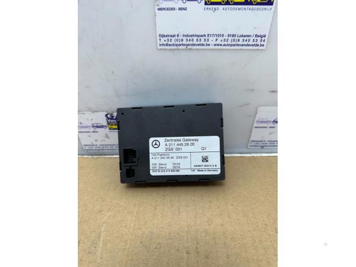 Używane Modul gateway Mercedes E (W211) 2.2 E-220 CDI 16V Cena € 36,30 Z VAT oferowane przez Autoparts Van De Velde