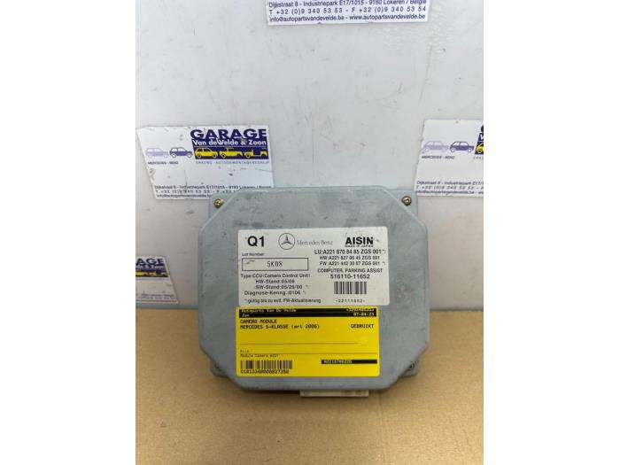 Usagé Module caméra Mercedes S (W221) 5.5 S-550 32V Prix € 90,75 Prix TTC proposé par Autoparts Van De Velde