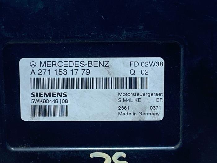 Used Ignition lock + computer Mercedes C Sportcoupé (C203) 1.8 C-200K 16V Price € 181,50 Inclusive VAT offered by Autoparts Van De Velde